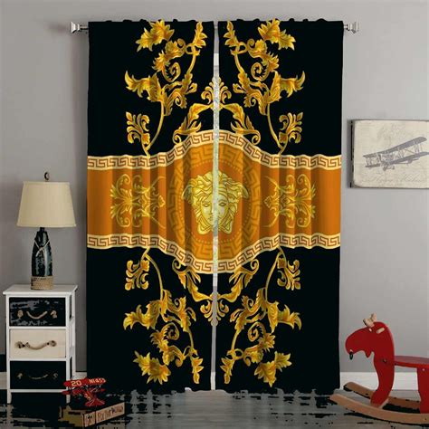 versace casa roma|versace curtains for living room.